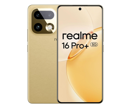 Smartfon realme 16 Pro+ 5G 12/512GB Master Gold OIS 200Mpix 7000mAh